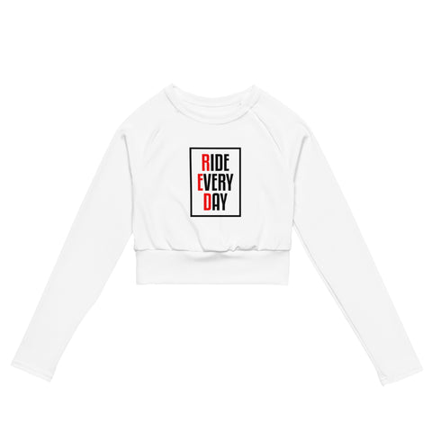 Ride Every Day LS Crop