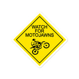 Watch for MotoJawns Sticker (sumo)