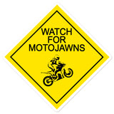 Watch for MotoJawns Sticker