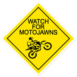 Watch for MotoJawns Sticker (sumo)