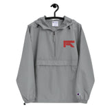 RED R Embroidered Champion Packable Jacket